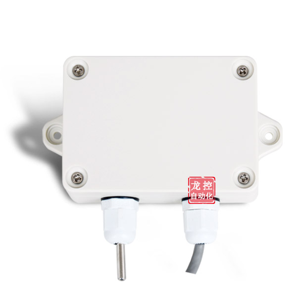 壁挂小壳单温度传感PT100输出室内外机房用温度变送器4-20MA